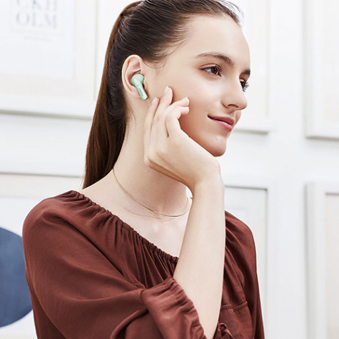 PaMu Slide Mini Bluetooth 5.0 True Wireless Earphones Green